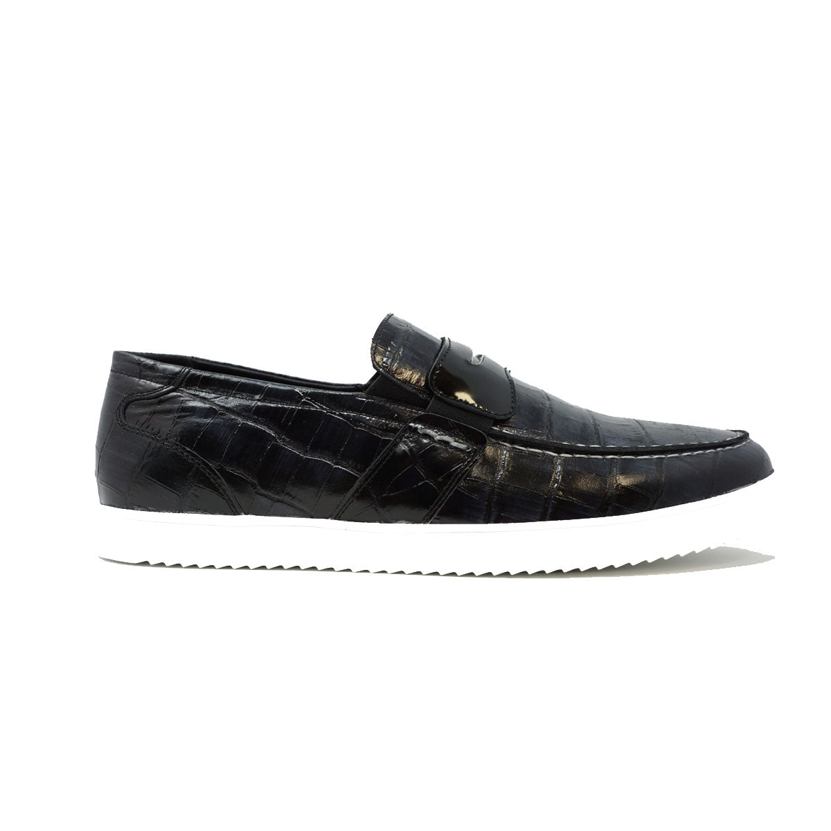 Black Leather LV Loafers Shoes, Size: 7-8-9-10